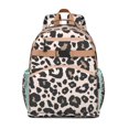 thumbnail image 1 of Sac à Dos Guépard pour Étudiants Motif Léopard Imprimé Animal Mignon Léger Grande Capacité Sangle de Poitrine Rentrée des Classes Sac de Voyage, 1 of 6