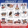 thumbnail image 3 of 12 Pcs Independent Day Wooden Home Decor Hanging Accessories Wooden Decorations For Parties And Festivals, 3 of 6