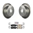 thumbnail image 1 of Transit Auto Rear Coated Disc Brake Rotors and Ceramic Pads Kit for Car 2007-2009 Hyundai Santa Fe KGA-103393, 1 of 11