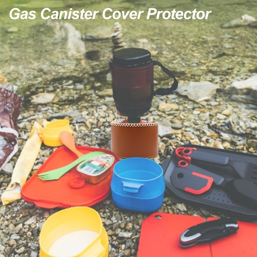 450g Gas Canister Cover Protector Outdoor Camping Fuel Cylinder Storage Bag