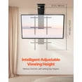 thumbnail image 2 of VEVOR Support TV de Plafond Motorisé, Support TV Électrique Rabattable pour Écran de 32 à 70 Po, 2 of 9