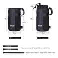 thumbnail image 2 of Porta Botella de Agua para Ciclismo y Bolsa para Snacks Rhinowalk Negra, 2 of 9