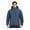 Blue, variant on Men's Mountain Ski Jacket Waterproof Fleece Liner Snow Coat Warm Winter Windproof Hooded Raincoat XL