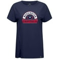 thumbnail image 2 of Women's Levelwear  Navy Washington Capitals Influx Banner Arch T-Shirt, 2 of 3