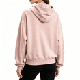 thumbnail image 4 of Yfalhf Long Sleeve Zip Up Jackets for Women Y2K Hoodie | Full Zip Hoodie, Hooded Jacket Women, Jackets for Women Casual, Color Sweatshirts Pullover Top with Arm Zipper Pink S, 4 of 4