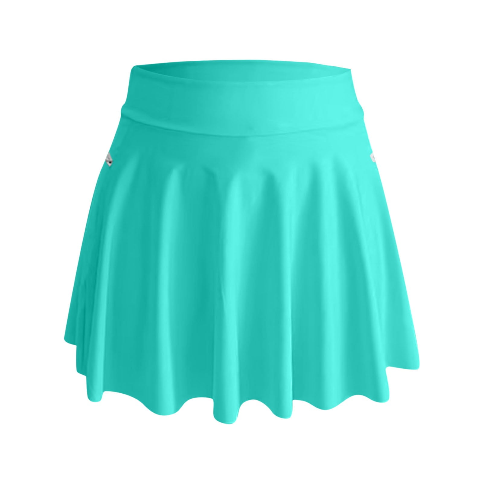 Hauaitttt Women High Waisted Swim Skirt with Zipper Pockets Bathing Suit Swimsuit Tankini Bottoms plus Size Bikini Bottom Swim Suit Bottoms Belt plus Size Swim Pants 4x Womens Swim Bottoms Shorts