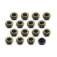 thumbnail image 2 of Kluhsman Racing Products Lugnut 20Pk 5/8-11 Alum Refl Yellow, 2 of 2