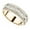 M, variant on TopLLC Rings Valentine's Day Fashion Couple Jewelry Men's Steel Titaium Women Gemstone Rings Ring ring