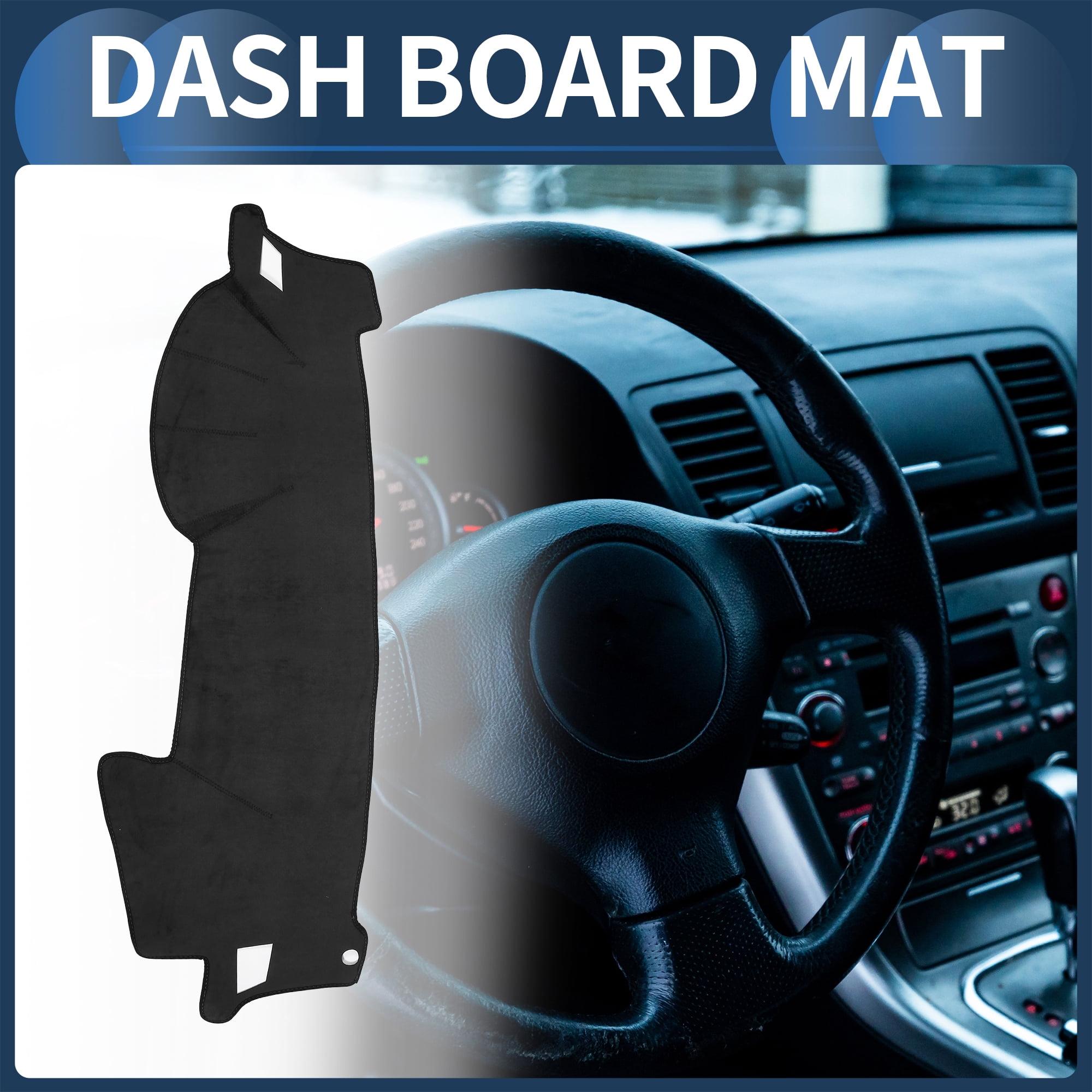 Unique Bargains Dash Cover Non-Slip Dashboard Carpet Mat for Subaru Outback 2005-2009