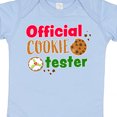 thumbnail image 4 of Inktastic Official Cookie Tester Christmas Cookies Boys or Girls Baby Bodysuit, 4 of 5