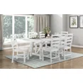 thumbnail image 7 of Classic White Finish Dining Chairs Set of 6 Wood Frame Kitchen Dining Furniture, 7 of 7