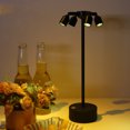 thumbnail image 1 of EastVita Veilleuse, Lampe de Table Sans Fil avec Base de Contact, Batterie Intégrée 2000mAh, Luminosité Réglable, Fonction Mémoire, Lampe Rechargeable Multifonctionnelle, 1 of 7