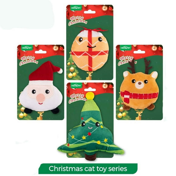 LADIGASU Toys Christmas Fluffys Cats Relief Toy Christmas Present For The Cats Pet Toy