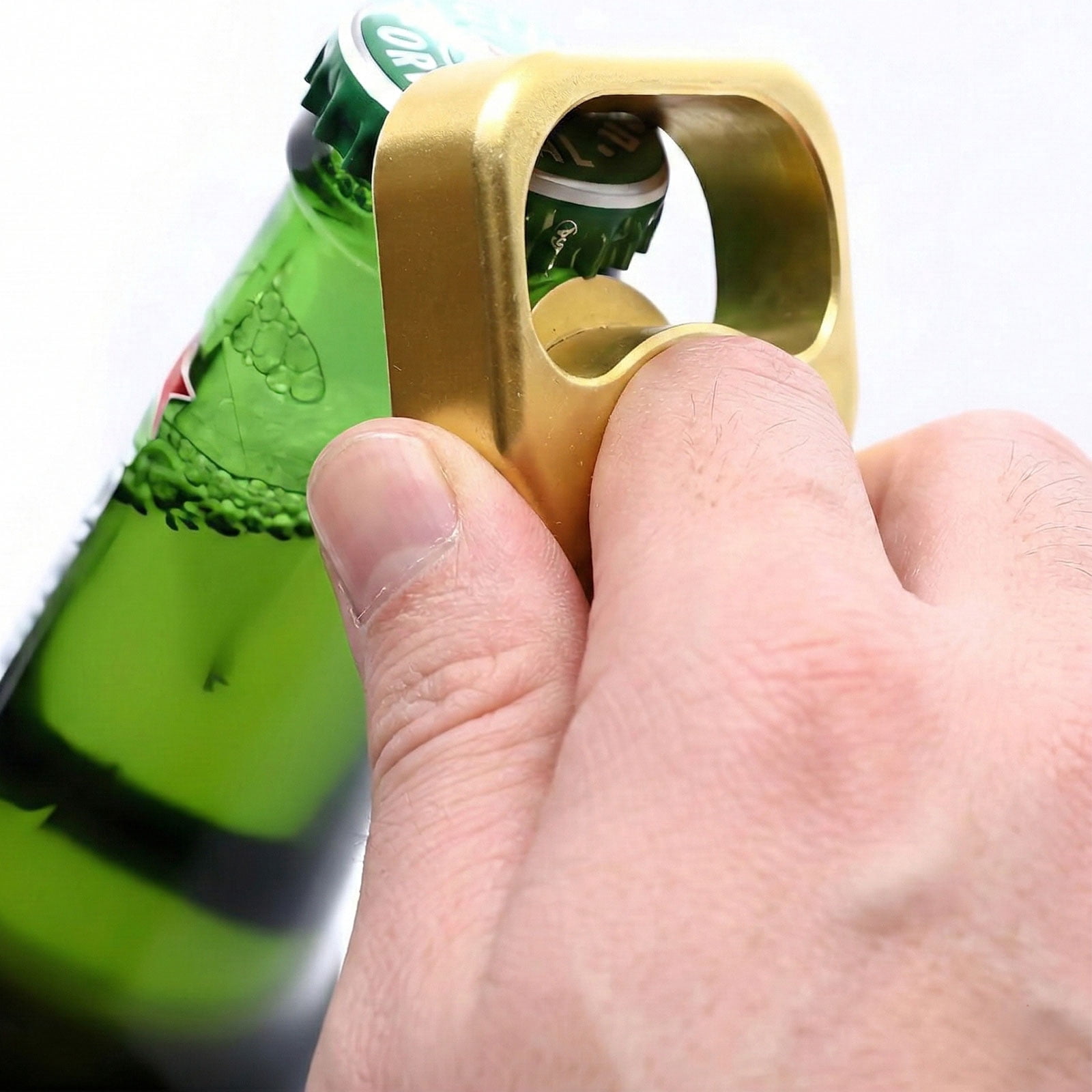 Unbranded Bottle Opener Solid Brass Manual Can Openers