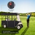 thumbnail image 4 of Golf Cart Enclosure 86'', 4-Person Golf Cart Cover, 4-Sided Fairway Deluxe, 300D Waterproof Driving Enclosure with Transparent Windows, Fit for EZGO, Club Car, Yamaha Cart, 4 of 7
