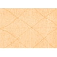 thumbnail image 1 of Ahgly Company Indoor Rectangle Solid Orange Modern Area Rugs, 5' x 7', 1 of 4