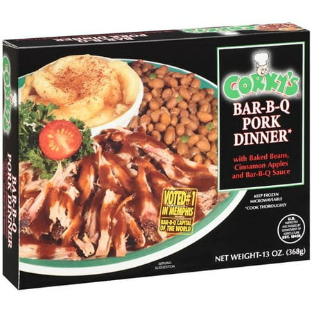 Corky's Bar-B-Q Pork Dinner, 13 oz
