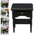 thumbnail image 6 of Raindrops 1:12 Scale Wood Nightstand Furniture for Tiny House Decor, 6 of 7