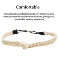 thumbnail image 2 of Hollow Woven Headband Stretch Knitted Non Slip Hoop Bohemian Style Crocheted Hair Styling Hairband, 2 of 8