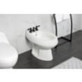 thumbnail image 3 of Kingston Brass KB320AL Victorian Three-Handle Bidet Faucet, Matte Black, 3 of 5