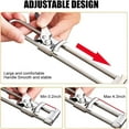 thumbnail image 5 of Fullofcarts Jar Opener, Adjustable Multifunctional Stainles Steel Can Gripper, Lid Opener Jar Opener, Adjustable Jar Opener for Arthritis (1), 5 of 5