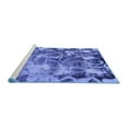 thumbnail image 2 of Ahgly Company Machine Washable Indoor Rectangle Persian Blue Bohemian Area Rugs, 7' x 10', 2 of 4