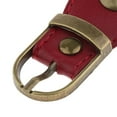 thumbnail image 3 of Clips de Fermeture de Remplacement - Attache en Cuir pour / Sac à Main / Pochette / Main / Sacoche Rouge, 3 of 7
