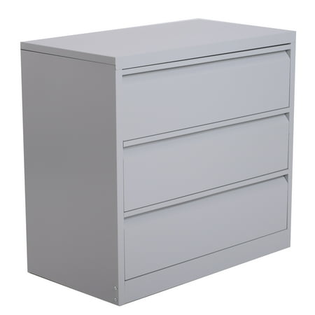 Vinsetto 18" Deep 3 Drawer File Cabinet Large Lateral ...