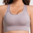 thumbnail image 4 of Soutiens-gorge de Sport pour Femmes Sans Couture Rehausseur Course Yoga Bretelles Réglables 1 Pce, 4 of 8