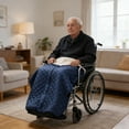 thumbnail image 4 of BotaniNest Heated Blanket For Wheelchair Users Portable Warming Throw With Adjustable Temperature And Auto Shutoff, 4 of 7
