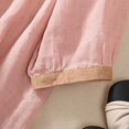 thumbnail image 6 of Jxximdong Button Up Shirts Women Women's 2024 Summer Thin Art Retro Loose Casual Solid Neck Shirt Top Pink Spring Tops XXL, 6 of 9