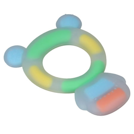 

Baby Chew Toys Baby Silicone Cartoon Bear For 0-6 Months Babies Pink Blue