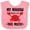Pink and White, variant on Inktastic Mamaw Loves Me Grandson Boys or Girls Baby Bib