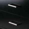 thumbnail image 6 of Winsome Wood Bellamy Leaning Shelf with Storage, Black Finish, 6 of 10