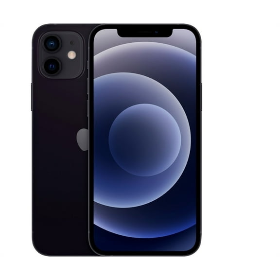 Restored Apple iPhone 12 - AT&T- 256 GB Black (Refurbished)