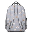 thumbnail image 3 of Boho Bohemia Rainbow Backpack for School,Cute School Bag,Schoolbag with Adjustable Shoulder Straps & Padded Back,16.9 Inch, 3 of 5