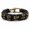 Black, variant on Gothic Paracord Bracelet with U-shackle Closure Vintage Skeleton Paracord Woven Bracelet Braided Rope Bangles Jewelry Gift for Women Men (Black)