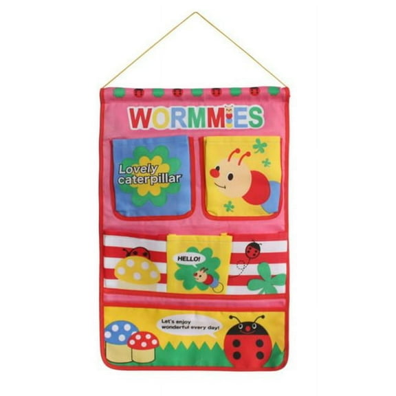 BN-WH005 Insects and Flowers Pink/wall hanging/ Baskets / Wall Baskets / Hanging Baskets