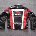 thumbnail image 3 of Chaqueta de cuero Traje de motociclismo Traje de motocicleta Todoterreno Traje de carreras cálido a prueba de viento Chaqueta de regalo de cumpleaños Regalos al por mayor, 3 of 5