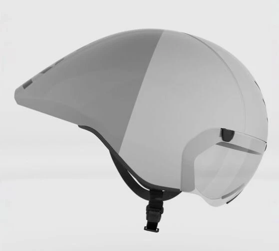 Kask MISTRAL Bike Helmet, White /Silver, Large