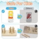 thumbnail image 3 of Pebira Montessori Juguetes para niños de 1 a 3 años Niñas Niños pequeños Juguetes de madera para clasificar y apilar para niños pequeños y niños Juguetes educativos preescolares Reconocimiento de colo, 3 of 7