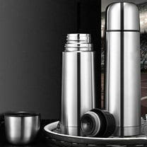 Windfall King Beverage Bottle Stainless Steel Portable Dual layer Coffee Bottle Vacuum Flask Tea Water Cup Thermal Jug Mug
