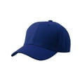 thumbnail image 3 of D&I Basic Baseball Cap Adjustable Closure Curved Visor Hat-3P Black Navy Royal, 3 of 5