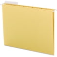 thumbnail image 2 of Smead, SMD64025, 1/3 Cut Adjustable Tab Colored Hanging Folders, 25 / Box, Yellow, 2 of 3
