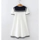 thumbnail image 5 of Vestido de verano para niñas, estilo infantil, falda azul marino, vestido deportivo para niñas medianas y grandes, vestido de princesa para niñas de 12 años, 5 of 5