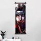 thumbnail image 3 of Cuadro colgante de Naruto, obra de arte de pared de anime, cuadro de desplazamiento, lienzo, figuras de dibujos animados, póster de Itachi Uchiha, última decoración del hogar para dormitorio y bar, 3 of 5
