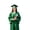 Green, variant on Graduation Cap and Gown for Adults 2026 Tassel Graduation Gown Set for High School College