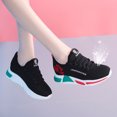 thumbnail image 1 of Calzado deportivo para mujer, zapatillas transpirables para correr/zapatos informales Irfora Negro 36, 1 of 7