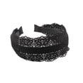 thumbnail image 3 of Diadema de encaje ancho Diadema de Encaje Flor Aro para El Cabello Joyas Góticas para proteger para El Cabello Moda Vintage Magideal Diadema de encaje ancho, 3 of 6