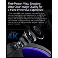 thumbnail image 3 of Gafas inteligentes MNVOEQ AI con cámara y grabación de vídeo 4K, 3 of 9